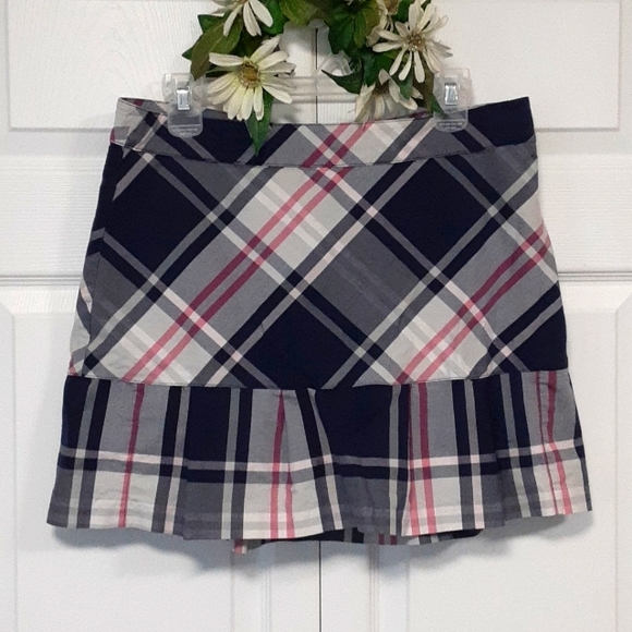 Lady Hagen plaid skort - Picture 1 of 13